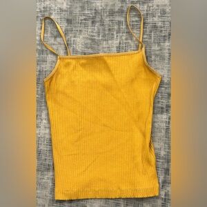 Wilfred Mustard Ribbed Camisole